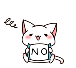 The cat which tells love2 sticker #3916971