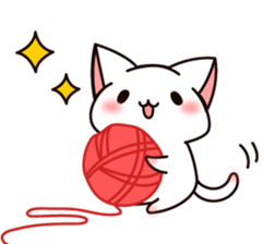 The cat which tells love2 sticker #3916999