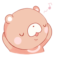 Mochi~tsu Bear2 sticker #3917587