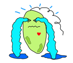 Cute Euglena sticker #3917656