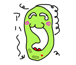 Cute Euglena sticker #3917676