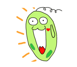 Cute Euglena sticker #3917684