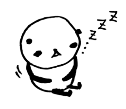 Every day of a panda in April sticker #3917709