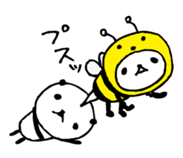 Every day of a panda in April sticker #3917710