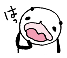 Every day of a panda in April sticker #3917720