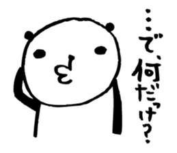 Every day of a panda in April sticker #3917726