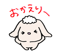 Usual rabbit and hamster sticker #3917735