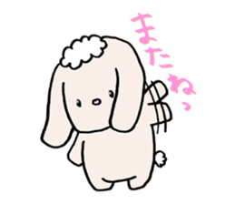 Usual rabbit and hamster sticker #3917739