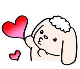 Usual rabbit and hamster sticker #3917740