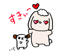 Usual rabbit and hamster sticker #3917741
