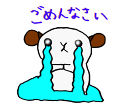 Usual rabbit and hamster sticker #3917756