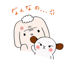 Usual rabbit and hamster sticker #3917759