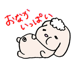 Usual rabbit and hamster sticker #3917763