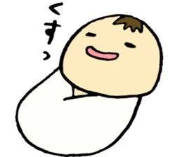 A baby and family3 sticker #3917862