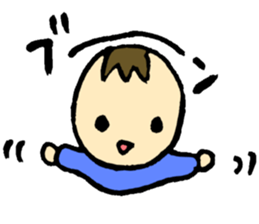 A baby and family3 sticker #3917866