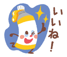 Pucci the paint tube sticker #3918011