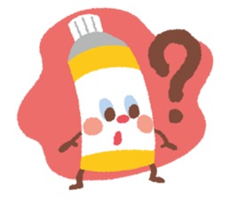 Pucci the paint tube sticker #3918014