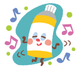 Pucci the paint tube sticker #3918020