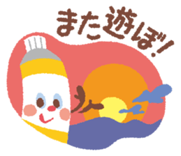 Pucci the paint tube sticker #3918024