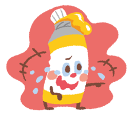 Pucci the paint tube sticker #3918026