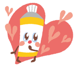 Pucci the paint tube sticker #3918027