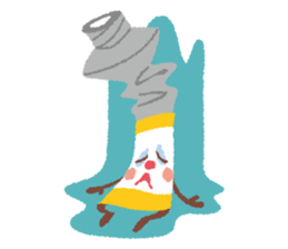 Pucci the paint tube sticker #3918040