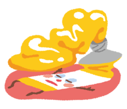 Pucci the paint tube sticker #3918041