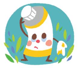 Pucci the paint tube sticker #3918046