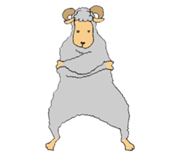 sheep world 2 sticker #3918410