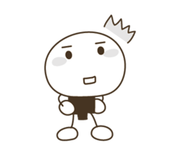 Live in a comfortable life ( white ) sticker #3918630