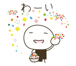 Live in a comfortable life ( white ) sticker #3918633