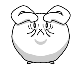 Excuse me, I am a rabbit! PART5 sticker #3919176