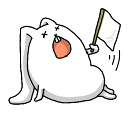 Excuse me, I am a rabbit! PART5 sticker #3919178