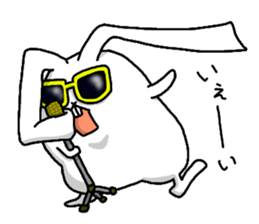 Excuse me, I am a rabbit! PART5 sticker #3919181