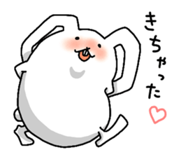 Excuse me, I am a rabbit! PART5 sticker #3919182