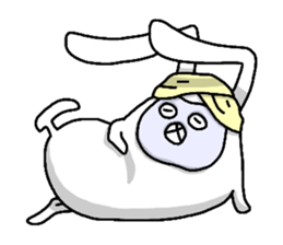 Excuse me, I am a rabbit! PART5 sticker #3919185