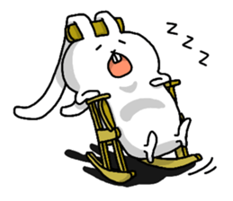 Excuse me, I am a rabbit! PART5 sticker #3919186