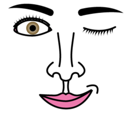 Real Face Stickers sticker #3919332