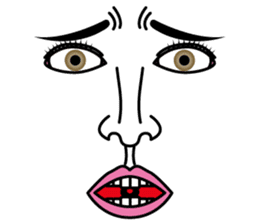 Real Face Stickers sticker #3919341