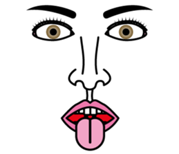 Real Face Stickers sticker #3919342