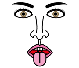 Real Face Stickers sticker #3919342