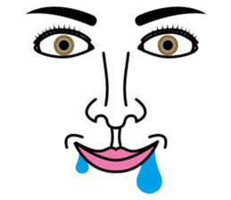 Real Face Stickers sticker #3919343