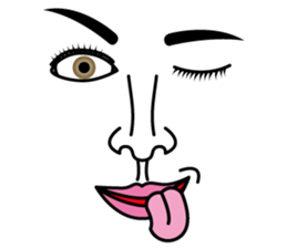 Real Face Stickers sticker #3919344