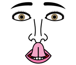 Real Face Stickers sticker #3919352