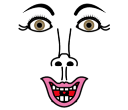 Real Face Stickers sticker #3919355