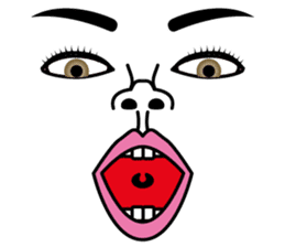 Real Face Stickers sticker #3919357