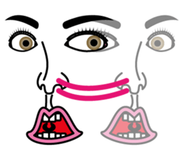 Real Face Stickers sticker #3919365