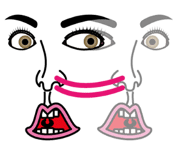 Real Face Stickers sticker #3919365