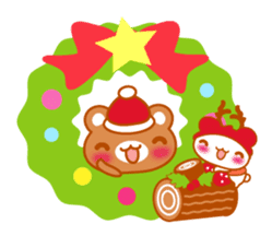 Love Love MIZUTAMA bear "Kuma chan" talk sticker #3919400