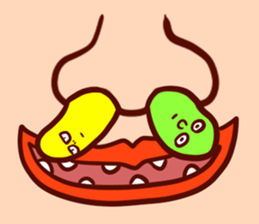 Selfish Jelly Beans sticker #3919454